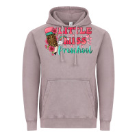 Vintage Zinc little miss preschool Vintage Hoodie - BundleAndBundleShop