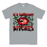 Heather Grey it's halloween bitches Classic Tee - BundleAndBundleShop