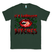 Sports Green it's halloween bitches Classic Tee - BundleAndBundleShop