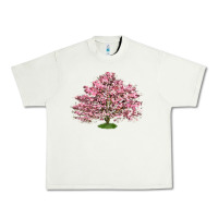 Pistachio Flowering Dogwood Tree Urban Heavy Tee - LillyAllenDesigns