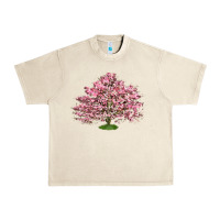 Sandshell Flowering Dogwood Tree Urban Heavy Tee - LillyAllenDesigns