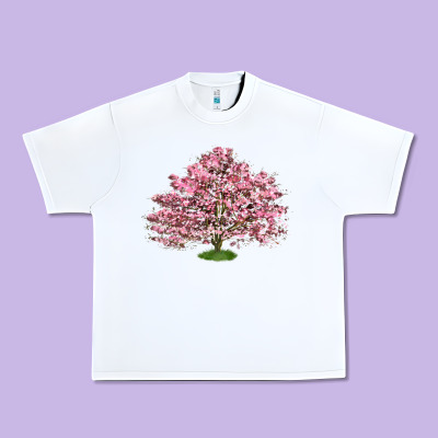 Flowering Dogwood Tree Urban Heavy Tee Designed By Lillyallendesigns
