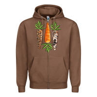 Chestnut Easter carrot Easter Day Zipper Hoodie - CowGirlArtShop