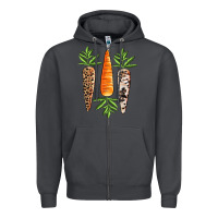 Smoke Easter carrot Easter Day Zipper Hoodie - CowGirlArtShop