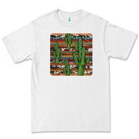 White cactus gemstone coaster Premium Tee - JahusDesignShop