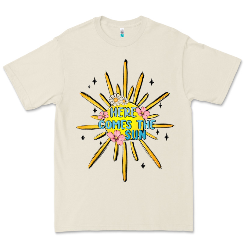 Here Comes The Sun Premium Tee by MaliasSmallBusiness | Teevron
