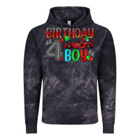 Cloud Black birthday boy 4 Vintage Hoodie - BundleAndBundleShop