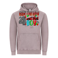 Vintage Zinc birthday boy 4 Vintage Hoodie - BundleAndBundleShop