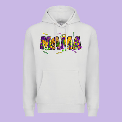 Mama Mardi Gras Premium Hoodie Designed By Oliviacreatesart