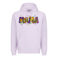 Lilac mama mardi gras Premium Hoodie - OliviaCreatesArt
