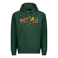 Sports Green mama mardi gras Premium Hoodie - OliviaCreatesArt