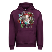 Mauve Wine merry and bright Urban Hoodie - SublimationCraftShop