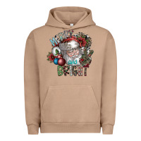 Pigment Burro merry and bright Urban Hoodie - SublimationCraftShop