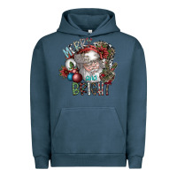 Pigment Midnight Navy merry and bright Urban Hoodie - SublimationCraftShop