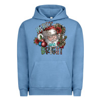 Pigment Pebble Blue merry and bright Urban Hoodie - SublimationCraftShop