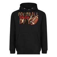 Black football kinda day Heavyweight Hoodie - FaDigitalArtStudio