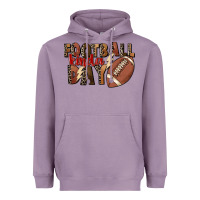 Lavender football kinda day Heavyweight Hoodie - FaDigitalArtStudio