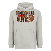 Moon Dust football kinda day Heavyweight Hoodie - FaDigitalArtStudio