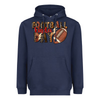 Navy football kinda day Heavyweight Hoodie - FaDigitalArtStudio