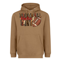 Toasted Coconut football kinda day Heavyweight Hoodie - FaDigitalArtStudio