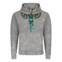 Cloud Rock turquoise thunderbird Vintage Hoodie - RanaPortraitStore
