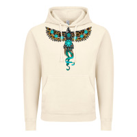 Vintage Artic turquoise thunderbird Vintage Hoodie - RanaPortraitStore