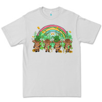 Dove Grey st patrick's day baby highland cow Premium Tee - MaliasSmallBusiness