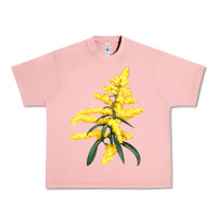 Salmon Botanical Goldenrod Urban Heavy Tee - LillyAllenDesigns
