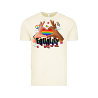 Equality Hurts No One Lgbtq Hands Vintage Tee | Teevron