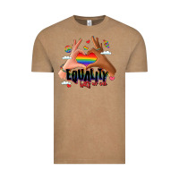 Vintage Coffee equality hurts no one lgbtq hands Vintage Tee - LillyAllenDesigns
