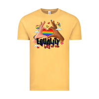 Vintage Mustard equality hurts no one lgbtq hands Vintage Tee - LillyAllenDesigns
