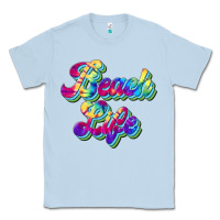 Dusty Blue beach life Classic Tee - JahusDesignShop