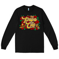 Black Papa cito Long Sleeve Tee - RanaPortraitStore