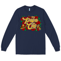 Navy Papa cito Long Sleeve Tee - RanaPortraitStore