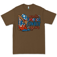 Cacao make america cowboy again Premium Tee - MaliasSmallBusiness