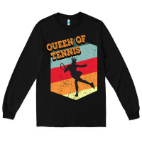 Black Queen Of Tennis Long Sleeve Tee - Bettercallsaul