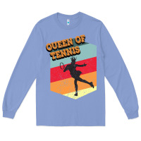 Colony Blue Queen Of Tennis Long Sleeve Tee - Bettercallsaul