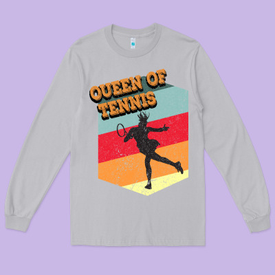 Queen Of Tennis Long Sleeve Tee Designed By Bettercallsaul