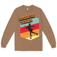 Toasted Coconut Queen Of Tennis Long Sleeve Tee - Bettercallsaul