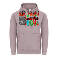 Vintage Zinc birthday boy 5 Vintage Hoodie - BundleAndBundleShop