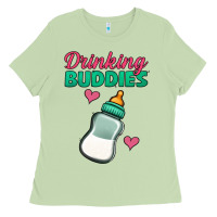 Matcha Drinking Buddies Ladies Tee - Jasminsmagicworld