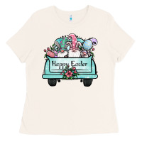 Bone easter gnomes truck Ladies Tee - Jasminsmagicworld