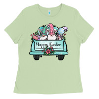 Matcha easter gnomes truck Ladies Tee - Jasminsmagicworld