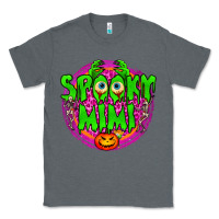 Charcoal Heather spooky mimi Classic Tee - BundleAndBundleShop