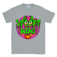 Heather Grey spooky mimi Classic Tee - BundleAndBundleShop