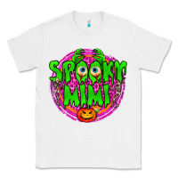 White spooky mimi Classic Tee - BundleAndBundleShop