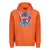 Carrot Proud navy Mom Mother's Day Premium Hoodie - FaDigitalArtStudio