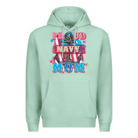 Seafoam Proud navy Mom Mother's Day Premium Hoodie - FaDigitalArtStudio
