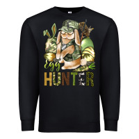 Black Egg Hunter Premium Sweatshirt - BundleAndBundleShop