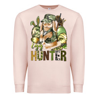 Pale Pink Egg Hunter Premium Sweatshirt - BundleAndBundleShop
